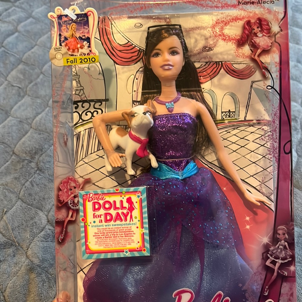 Marie Alecia Barbie A Fashion Fairytale Doll 2009 Mattel T5219
